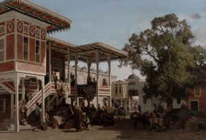 トルコ、トラブゾンの隊商宿 作： Fabius Brest